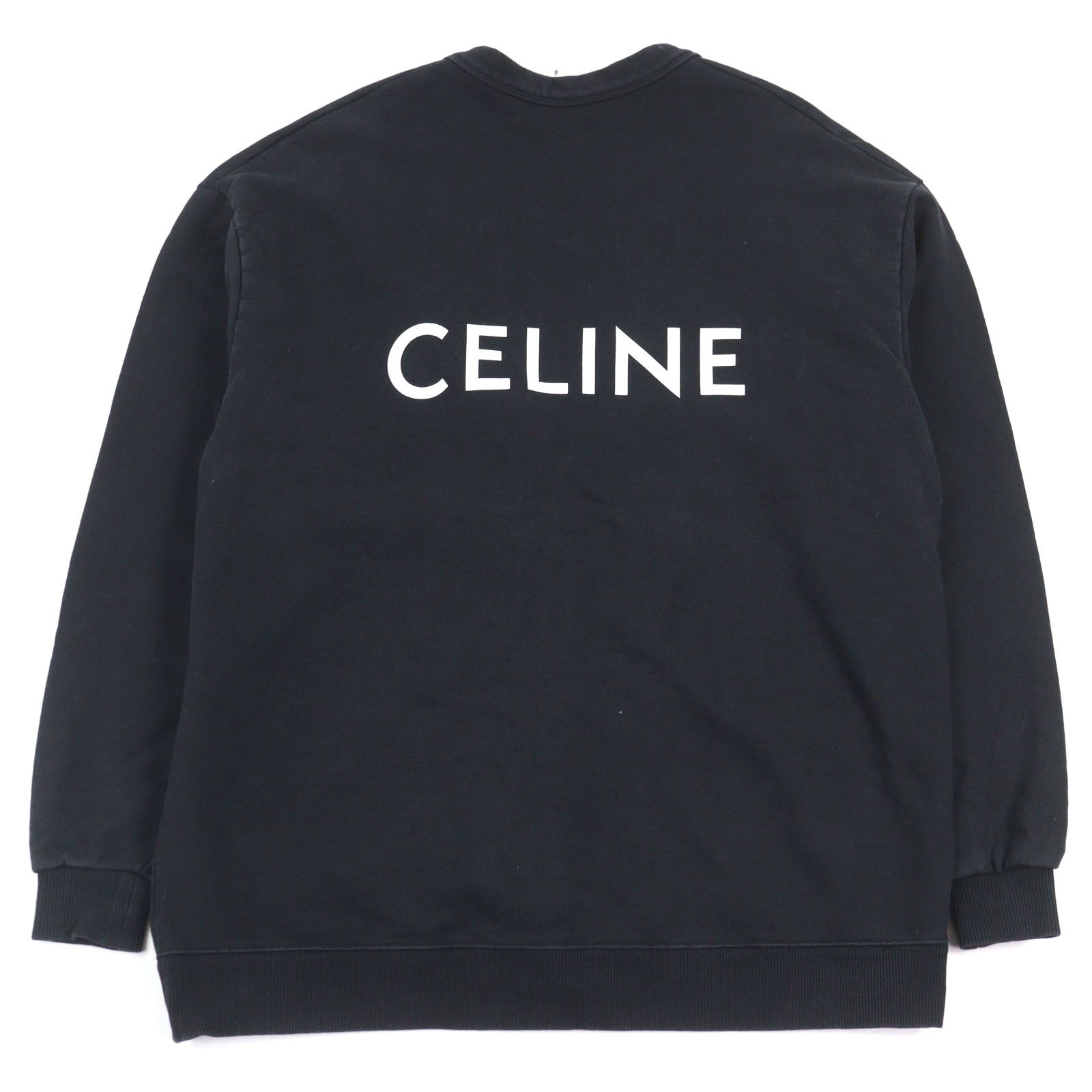 CELINE (セリーヌ)オーバーサイズカーディガン スウェット生地 Lサイズ ドンドン見直し】良品○CELINE セリーヌ 22SS 2Y672670Q