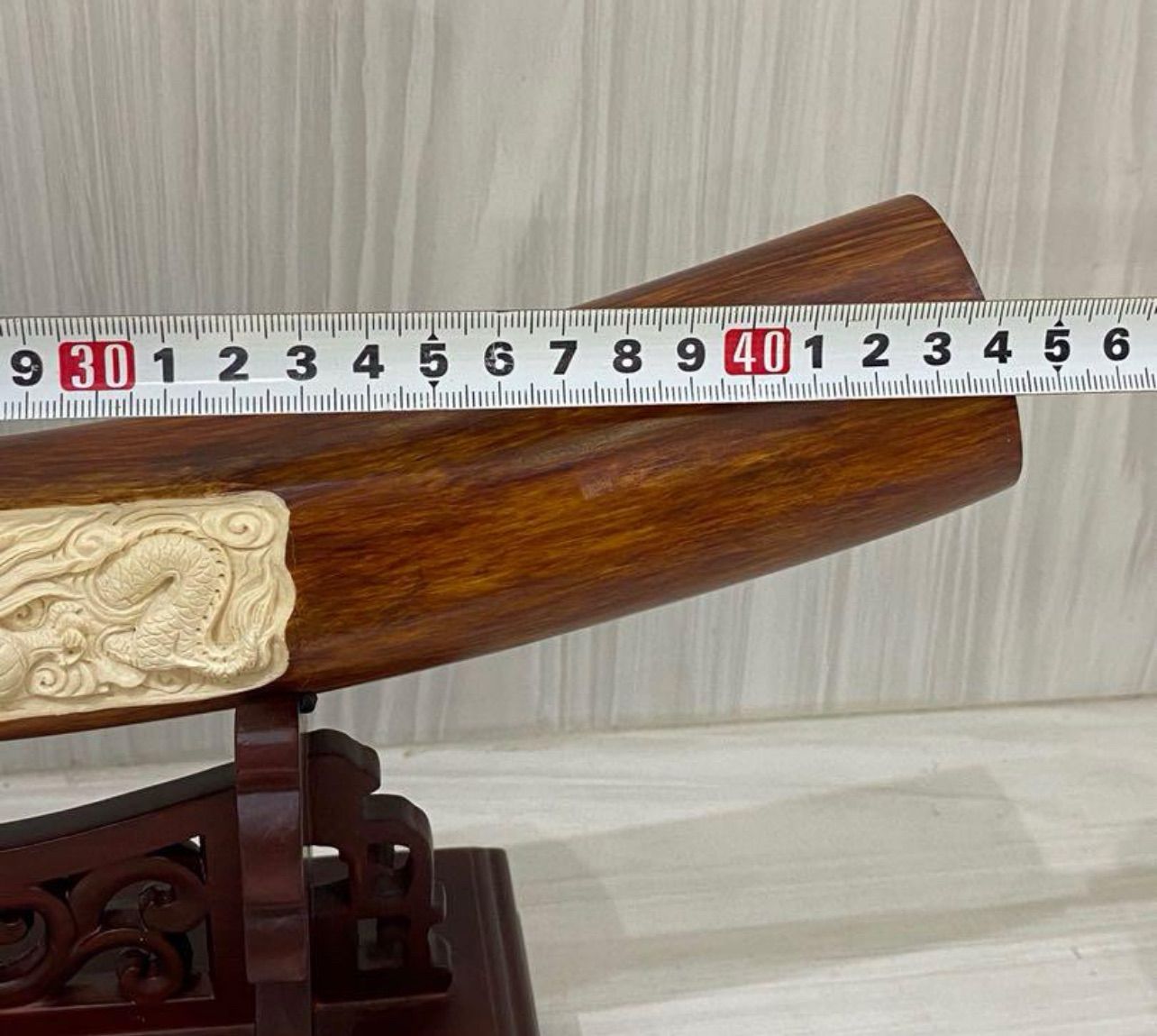 天然マンモス牙精巧な手作り彫刻双龍戯珠置物 天然マンモス牙精巧な手作り彫刻双龍戯珠 置物 - メルカリ