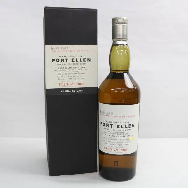 PORT ELLEN（ポートエレン）27年 6thリリース 1978-2006 54.2％ 700ml F24G010186