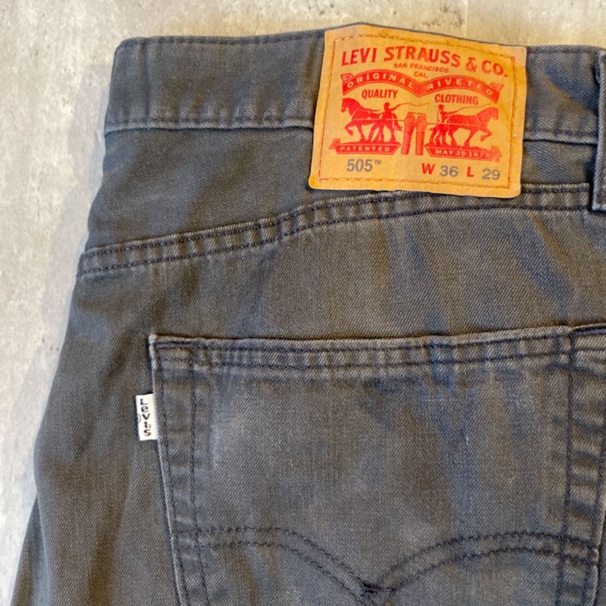 [即購入可]Levi's550 ブラックデニム　36×29