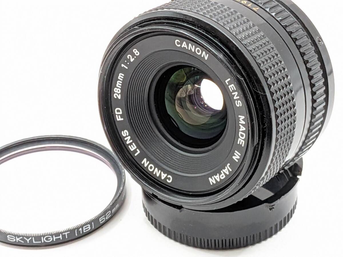 ★美品★ キャノン CANON NEW FD 28mm F2.8 Amazon | Canon キヤノン New FD 28mm F2.8 | ミラーレス一眼 通販
