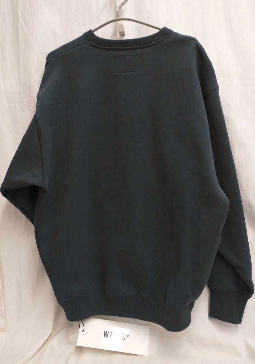 タグ付] WTAPS SWEATER ダブルタップス スウェット 裏起毛 XL 黒