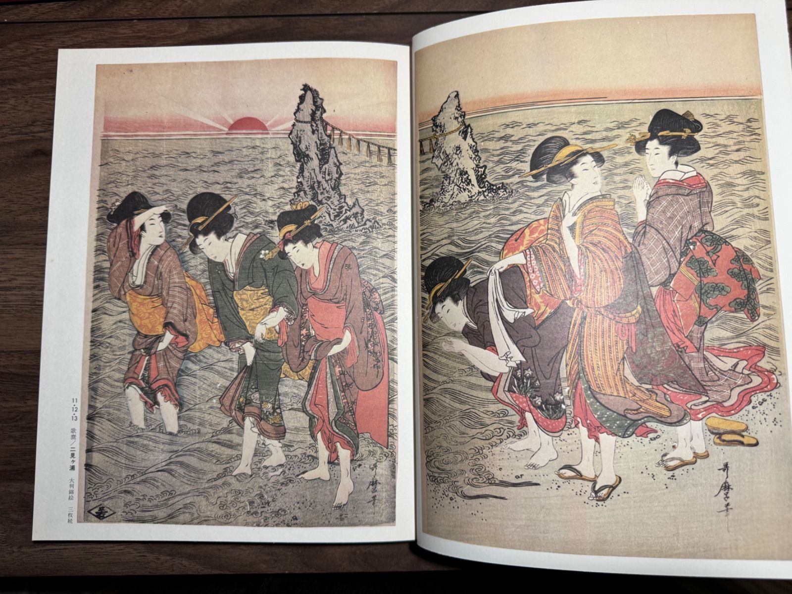 歌麿/栄之 浮世絵大系 集英社発行 函付き 解説付き 大河ドラマ