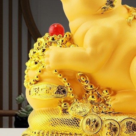 うさぎ 置物 インテリア☆美品☆金運/幸運/開運