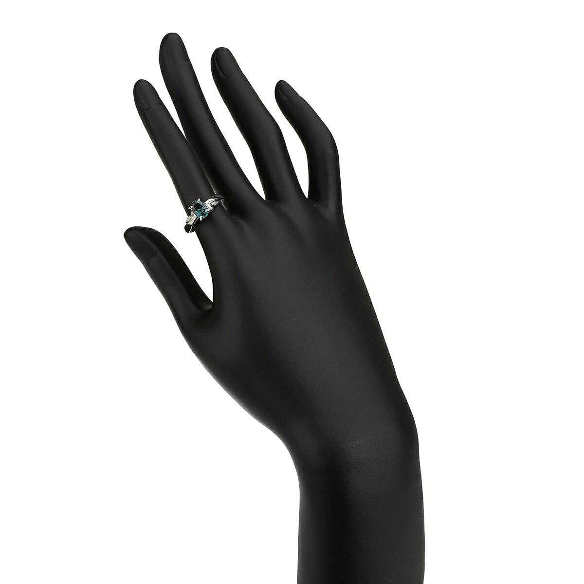 クレサンベール リング 指輪 合成アレキサンドライト 0.91ct  