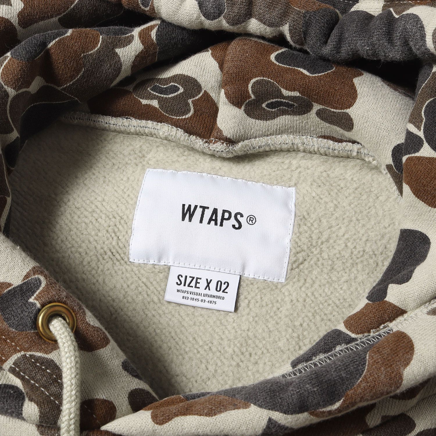 WTAPS ダブルタップス パーカー サイズ:M ブランドロゴ ハンティング 