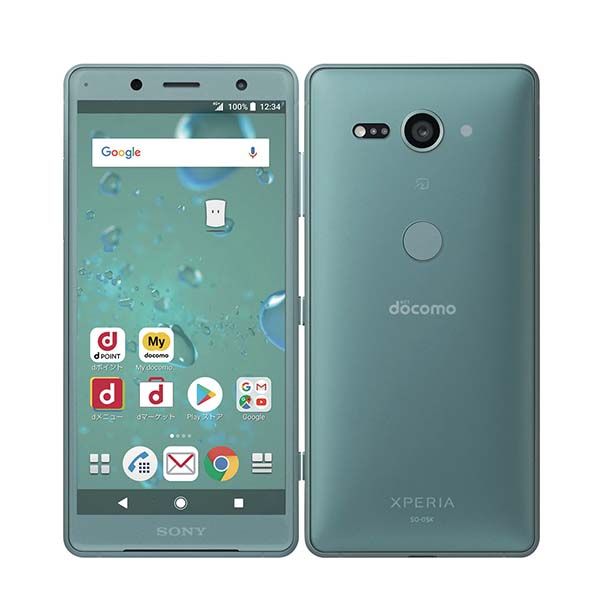 【中古】 SO-05K XPERIA XZ2 Compact Moss Green SIMフリー 本体 ドコモ スマホ ソニー【送料無料】 so05kgr7mtm