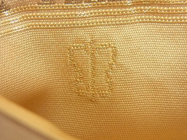 平和屋本店□極上 西陣 川島織物謹製 銀座 きしや 六通柄 本袋帯 菱