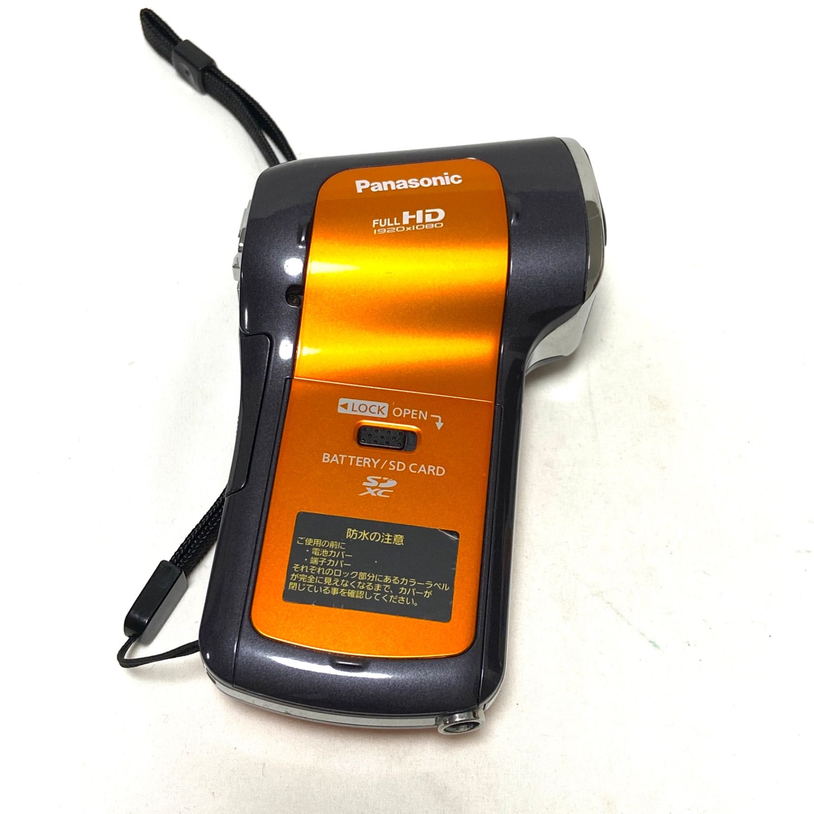 Panasonic HX-WA10 オレンジ ビデオカメラ本体 パナソニック 防水