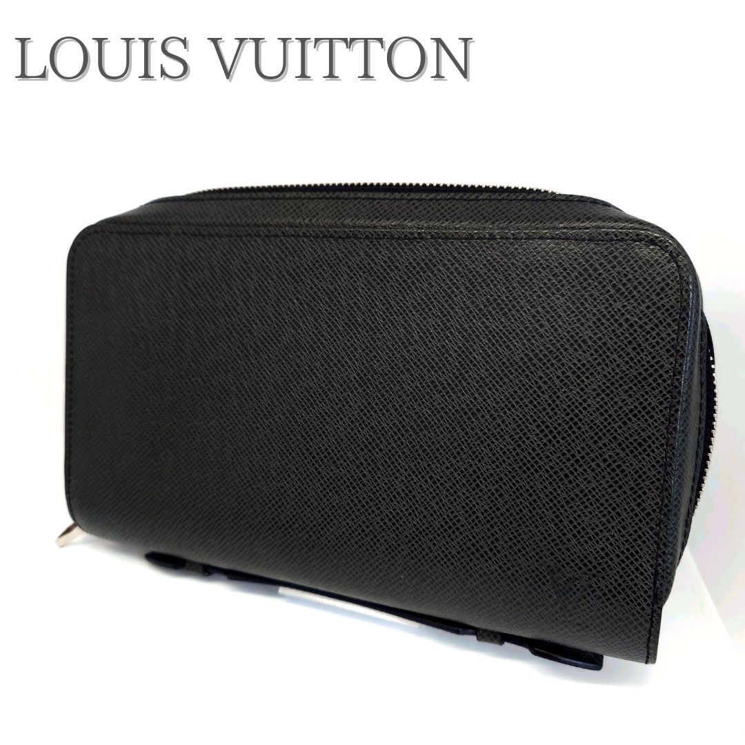 美品】LOUIS VUITTON ルイヴィトン タイガ ジッピーXL 長財布 トラベルケース M44275 ブラック レザー メンズ 中古 - メルカリ