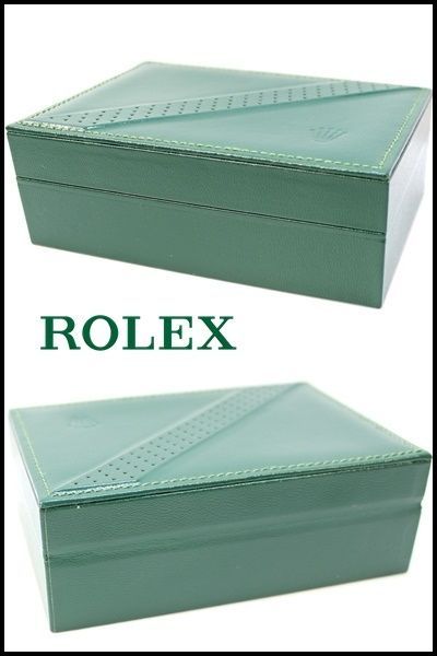 80年代 ヴィンテージBOX タグ 斜め掛けまくら クレーター柄 ROLEX純正