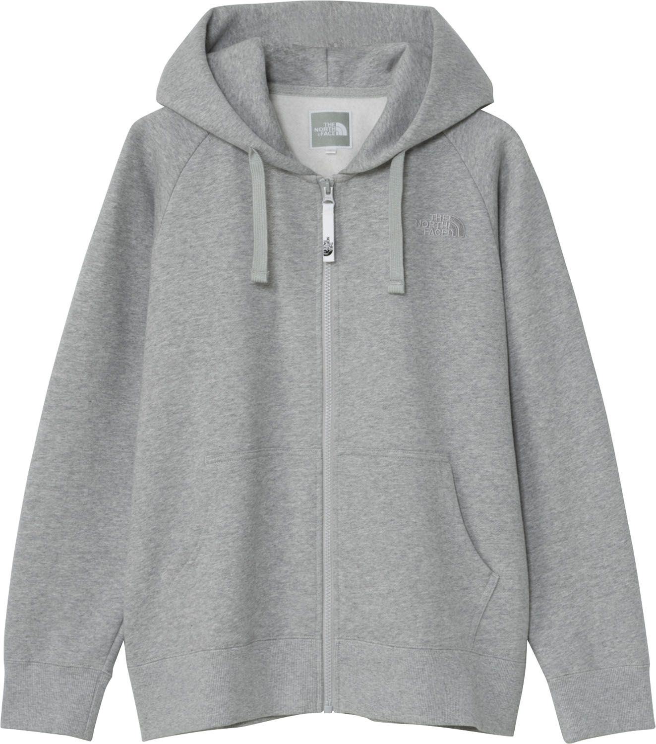 ザ ノース フェイス THE NORTH FACE アウトドア リアビューフルジップフーディ レディース スウェットパーカー アウター トップス 上着 速乾 普段着 キャンプ ハイキング シンプル ロゴ入り NTW12442 ZZ ミックスグレー×グレー