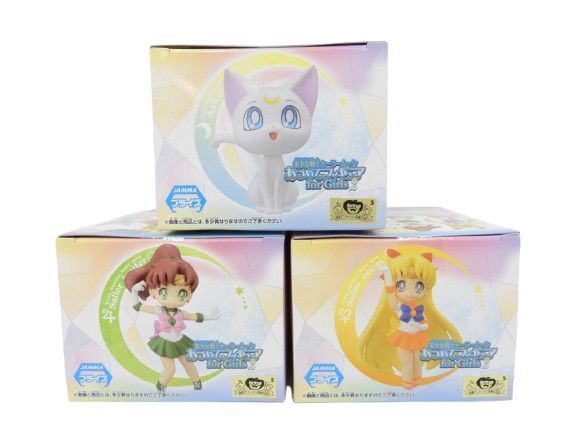 BANPRESTO - セーラームーン フィギュア ジュピター&amp;ヴィーナス 2体セット！ 未開封3点セット】美少女戦士セーラームーン あつめてフィギュア