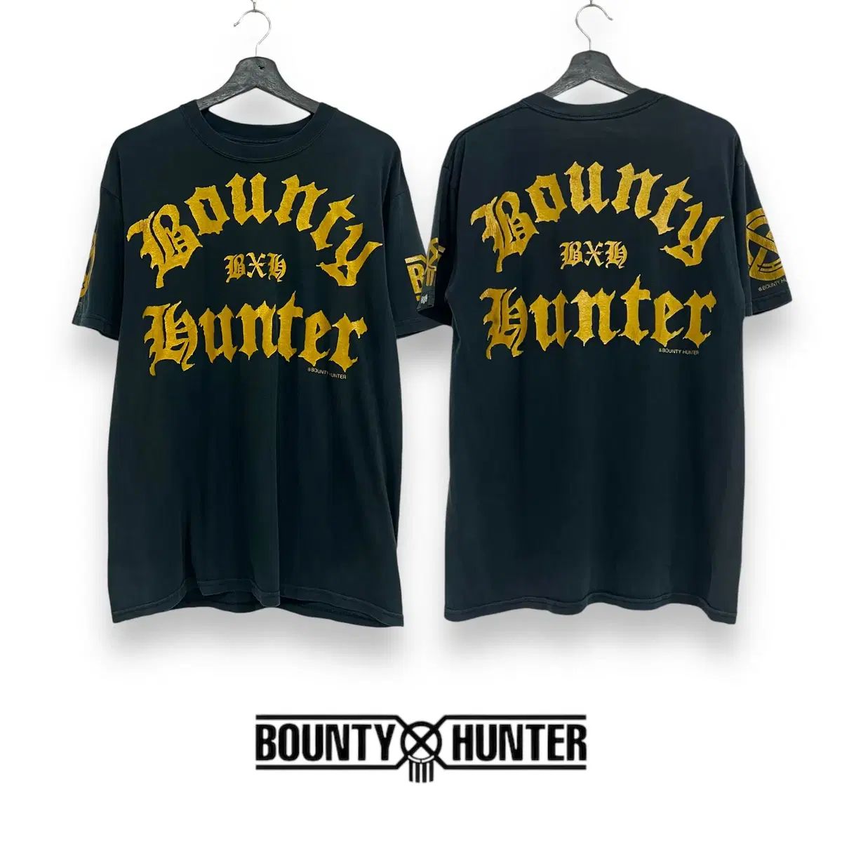 【雷市場（ポンジャン）商品韓国直送】 バウンティハンター プリント 半袖Tシャツ