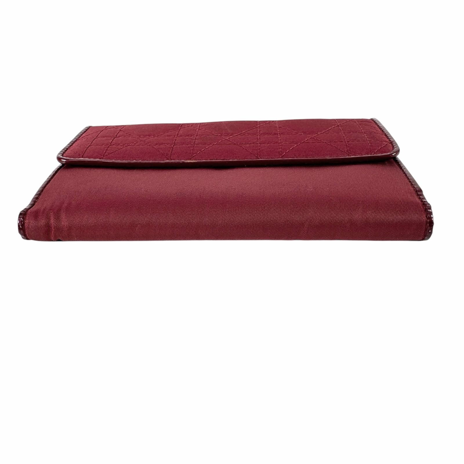 ディオール 二つ折り財布 ナイロン レッド系 J0489 WWW_OLIVIERBERNSTEIN_COM