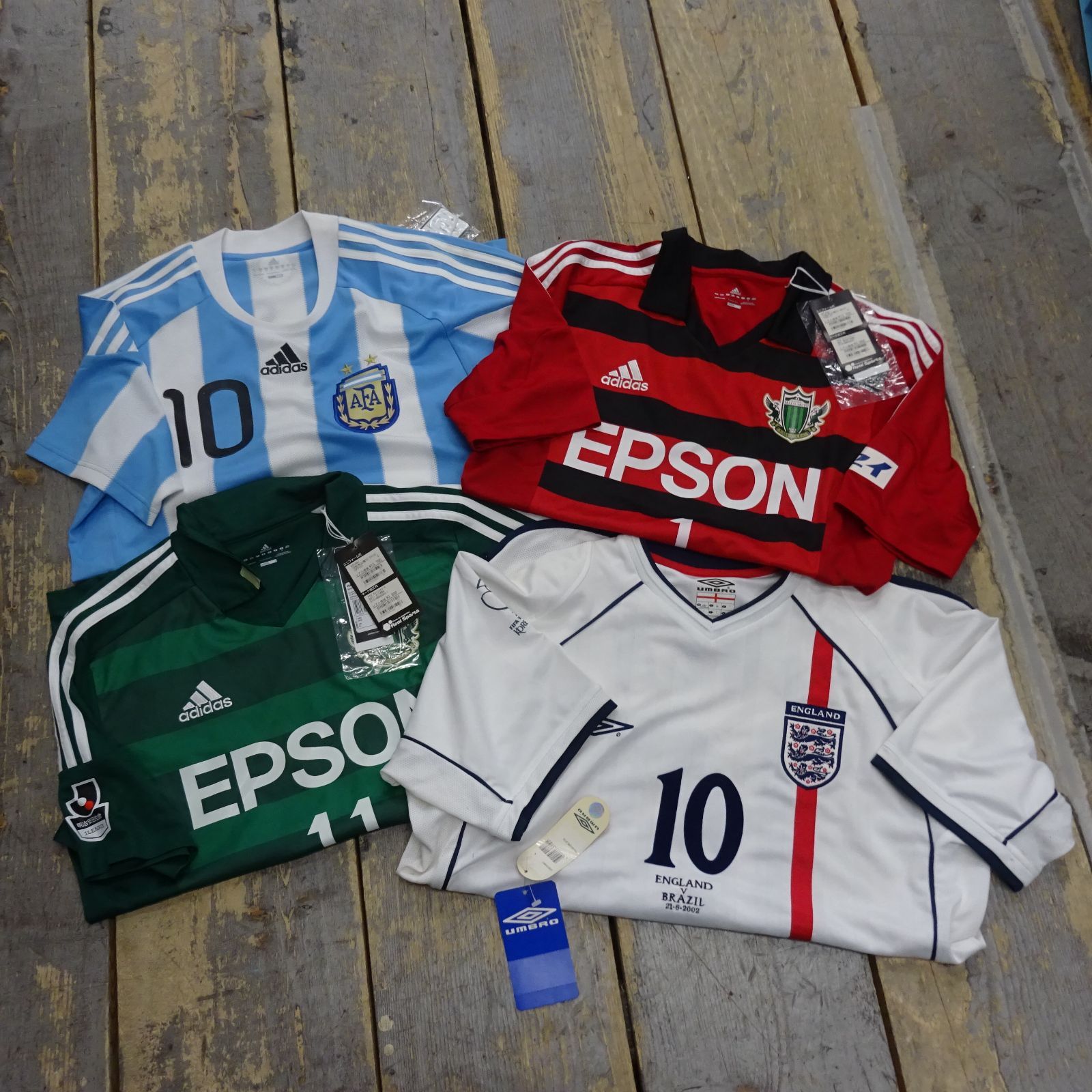 サッカー ユニフォーム 16点まとめ売り ヴァンフォーレ イングランド 