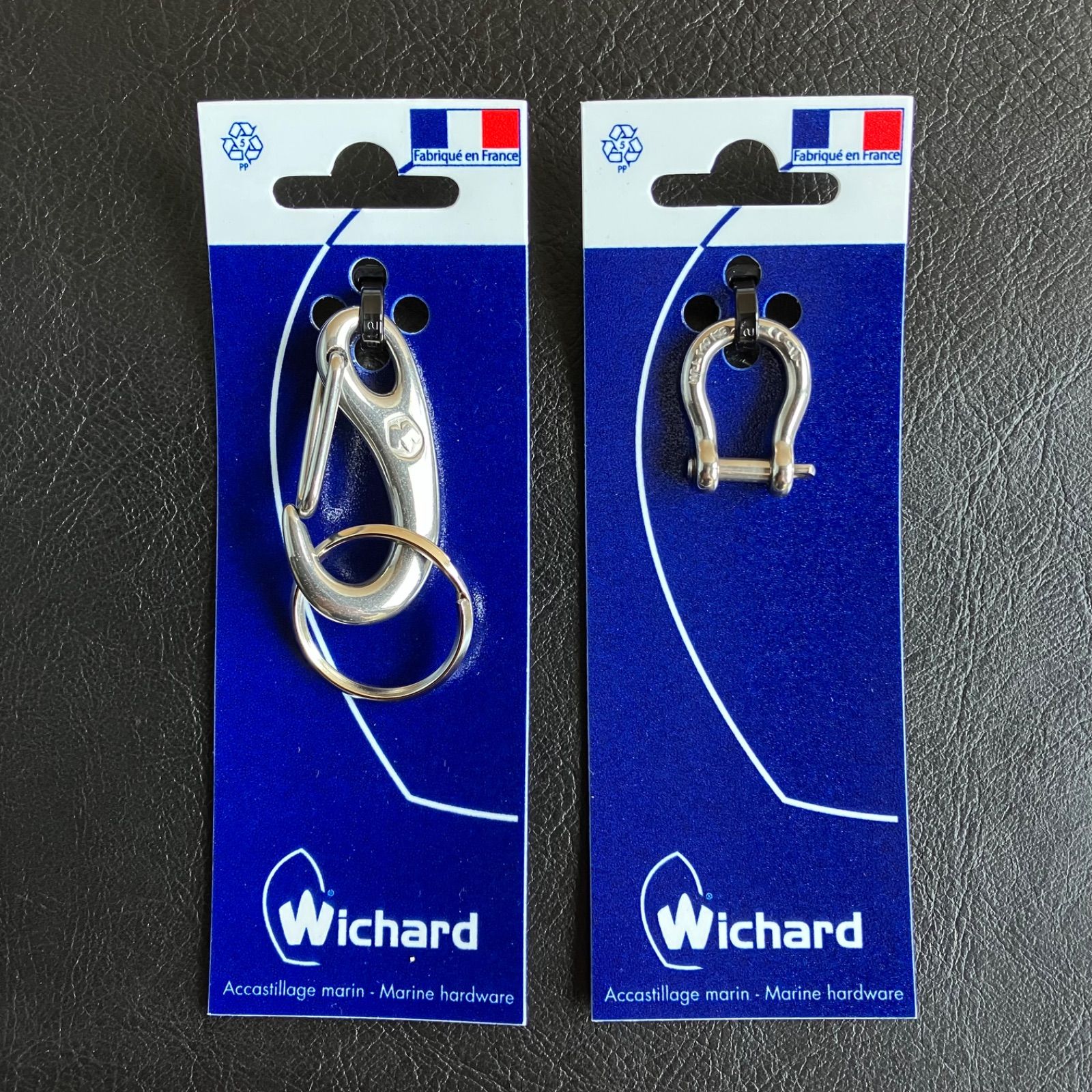 WICHARD セーラー カラビナ S と バウ シャックル S セット
