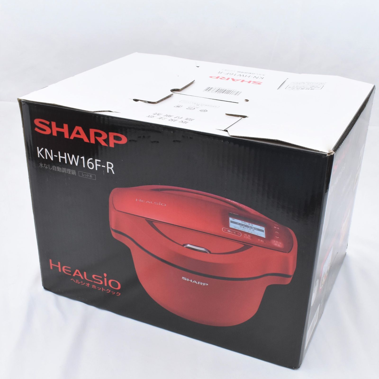 買物 シャープ 水なし自動調理鍋 1.6L ホワイト系SHARP ヘルシオホット