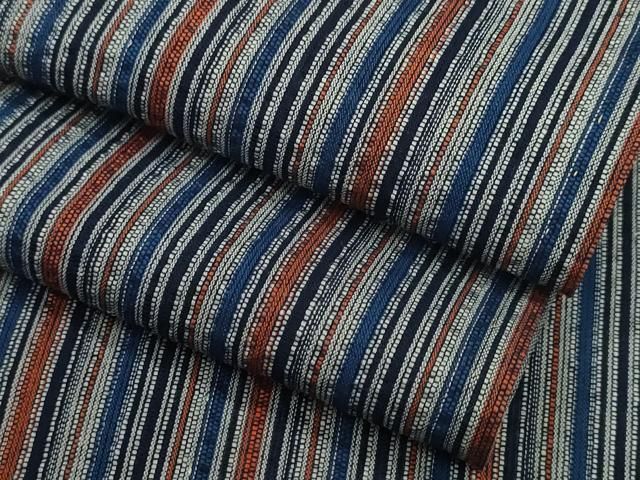 平和屋着物∴夏物 阿波しじら織 浴衣 縞 CAAY4646ng