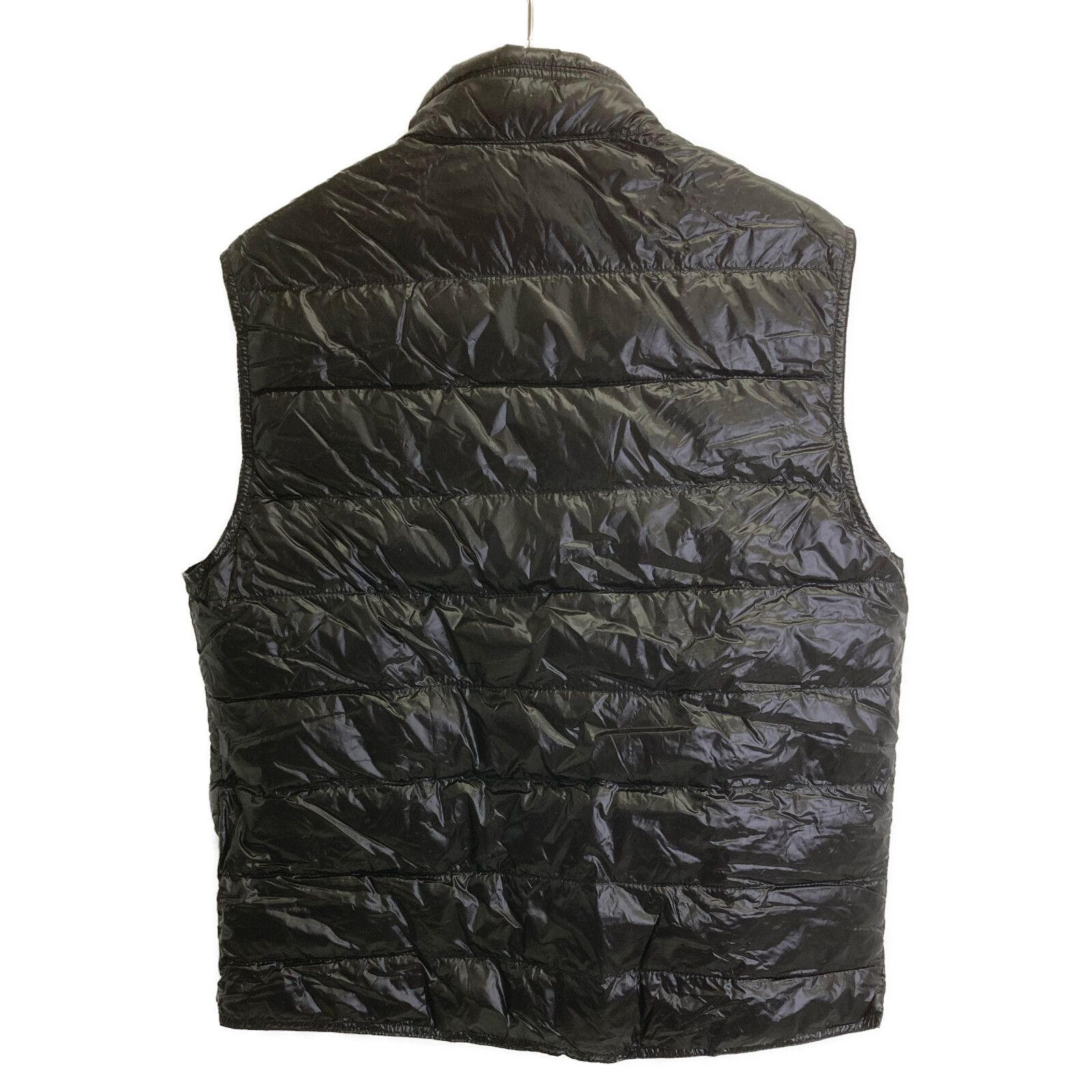 MONCLER ブラック ナイロン ベスト 美品 MONCLER - 本物 国内正規品 モンクレール ジップアップ ダウン