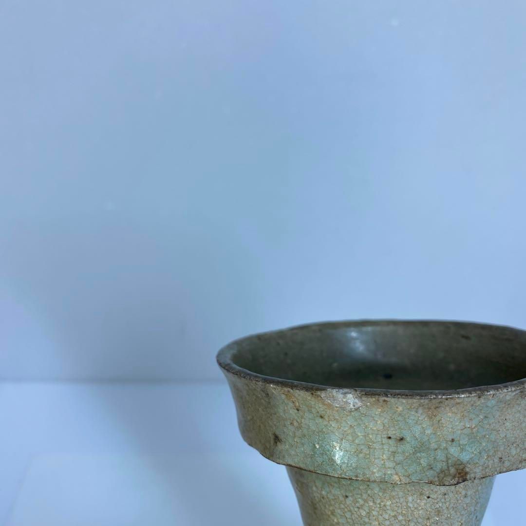 古代 高麗青磁 花瓶 高さ30㎝ 直径9㎝ 東な6-0803④ NEXPOTALLINN_EU