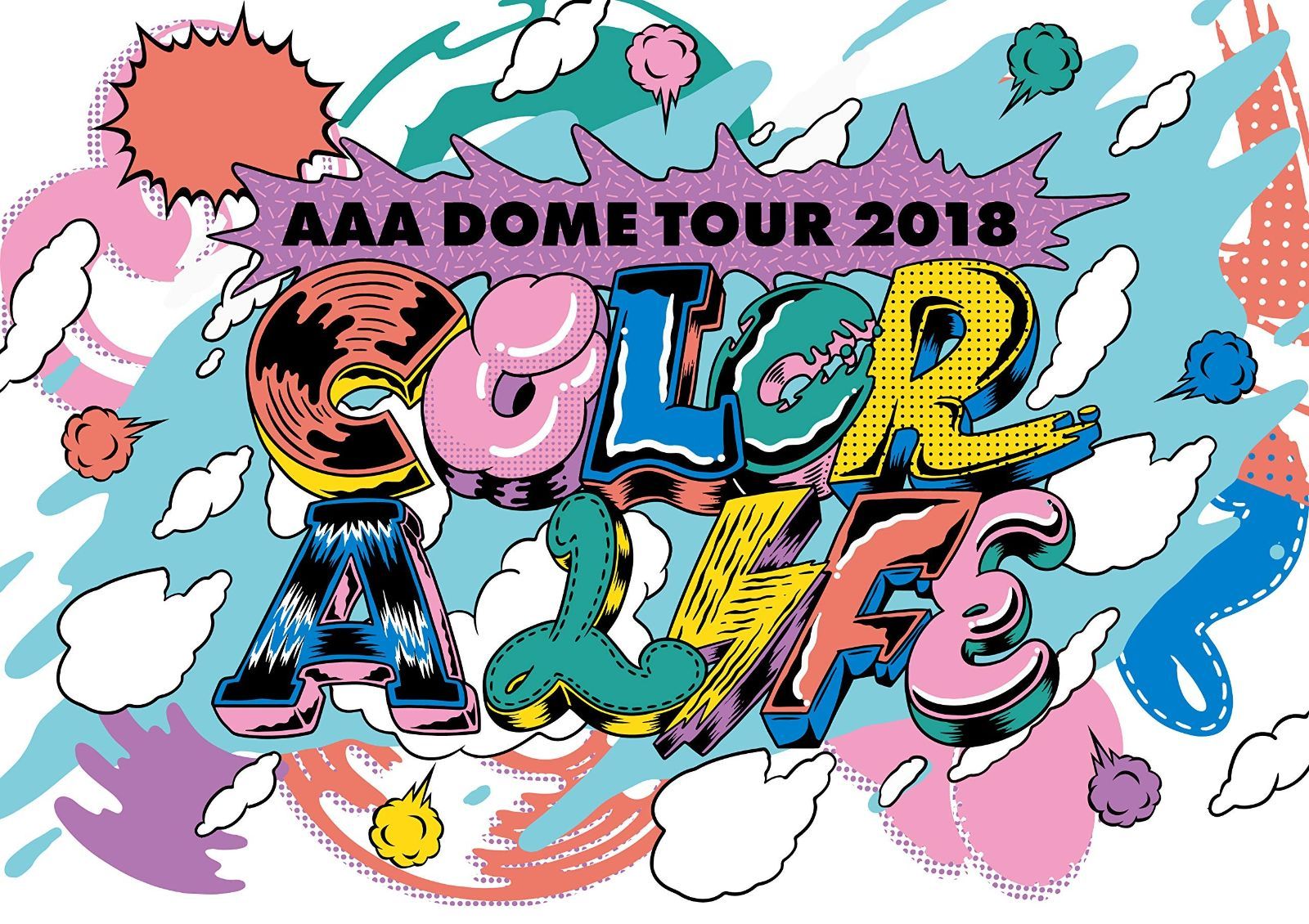 DVD AAA DOME TOUR 2018 COLOR A LIFE(DVD2枚組)
