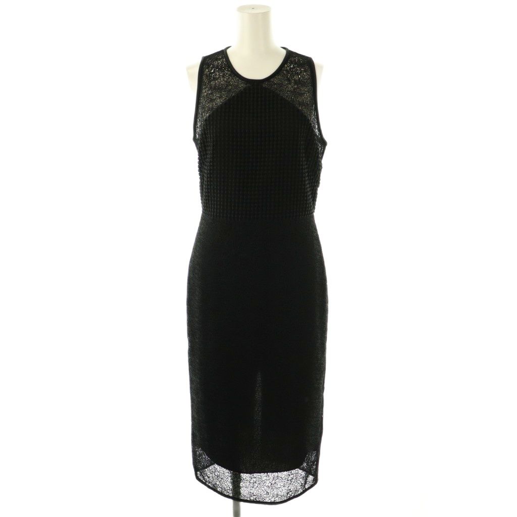 DIANE VON FURSTENBERG　新品　黒　ロングワンピース　ドレス ダイアン フォン ファステンバーグ (DIANE VON FURSTENBERG