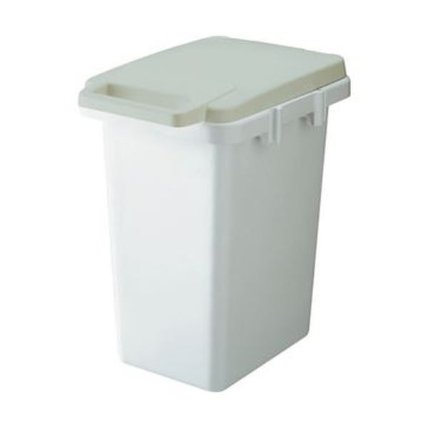 （まとめ）TRUSCO 連結ワンハンドペール33L ベージュ TRHP-33-BG 1個