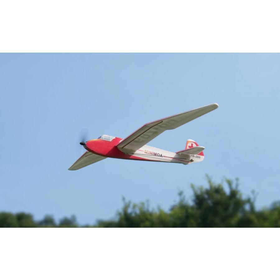 Minimumrc minimoa 700mm ストア ラジコン キット 飛行機 サーボ