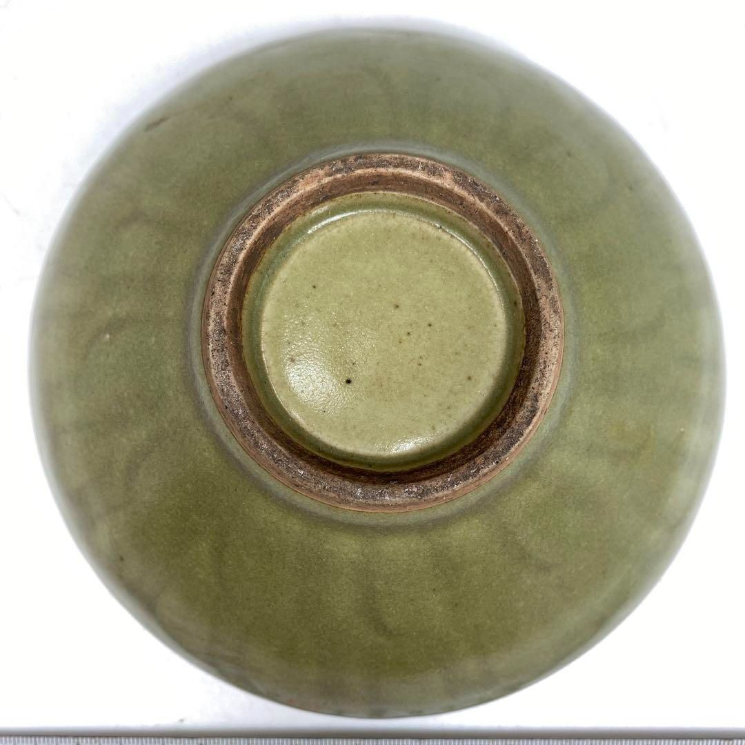 中国明時代 竜泉窯 青磁鉢 タサオ 最大幅約16㎝ 東里6-1031③ - メルカリ