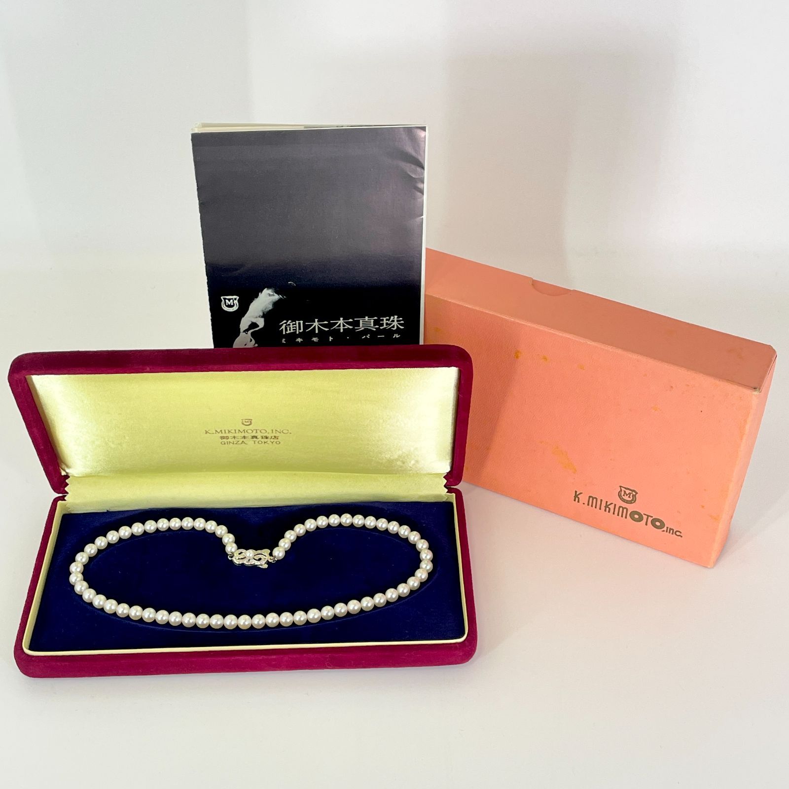 MIKIMOTO ミキモト パールネックレス用 ケース MIKIMOTO ミキモト パールネックレス用 ケース