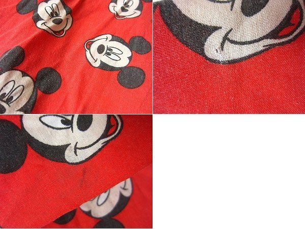 USA製 ミッキー カットなし コレクション シーツ 大判 はぎれ生地