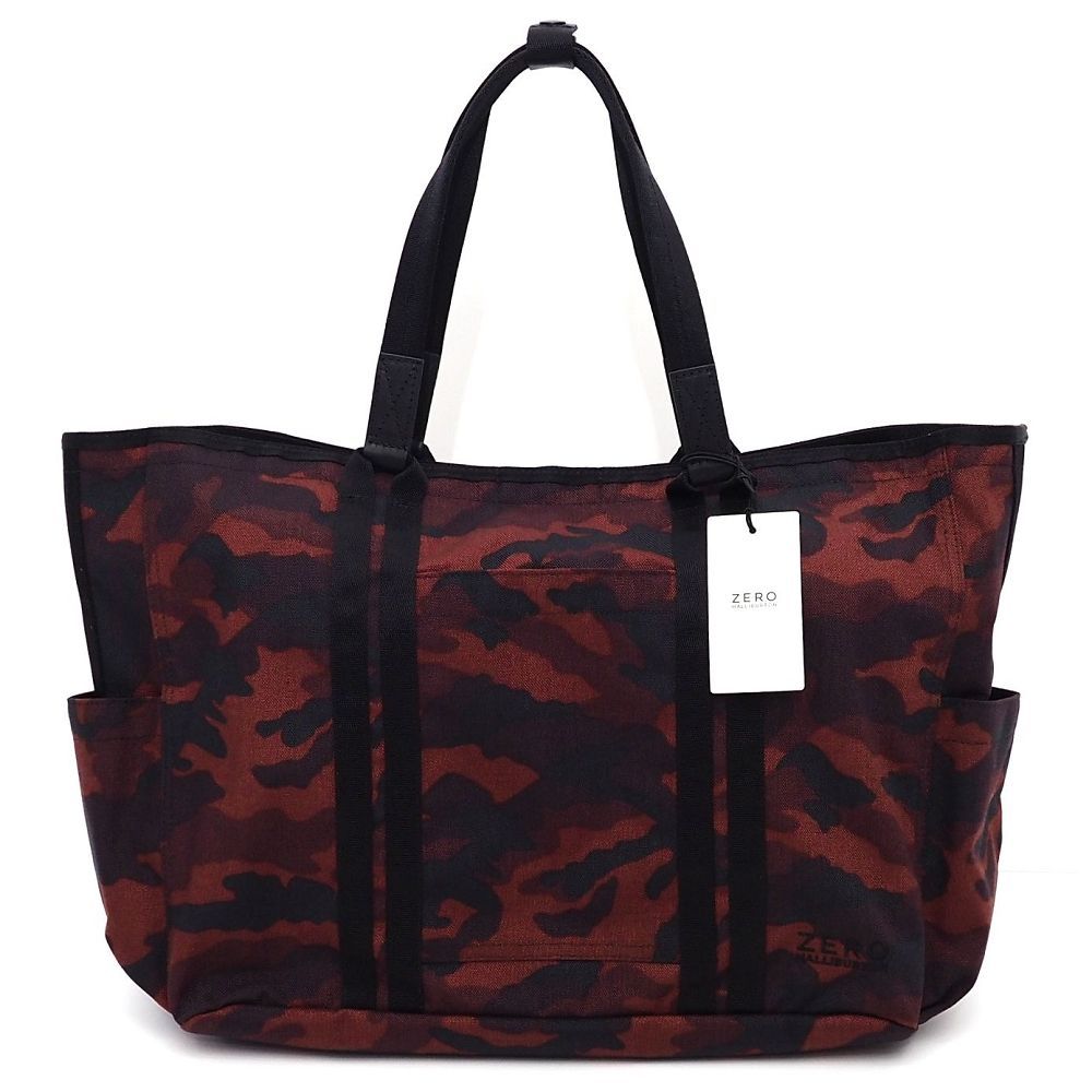ZERO HALLIBURTON GOLF コーデュラナイロン トートバッグ レッド カモフラージュ Locker Tote ZHG-B1 82001 ゼロハリバートン ゴルフ メンズ 1MLB1 H06426 KUG29