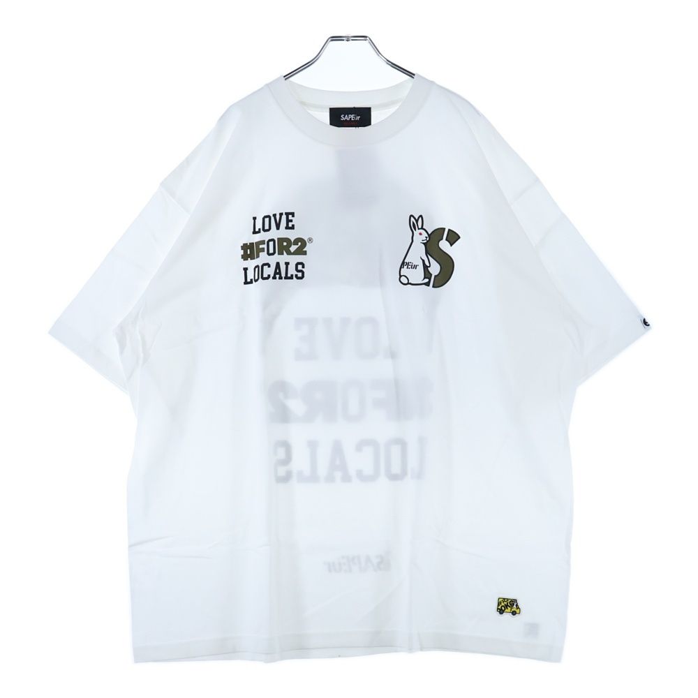 低価，爆買い SAPEur (サプール) ×FR2 LOVE #FOR2 LOCALS 両面プリント