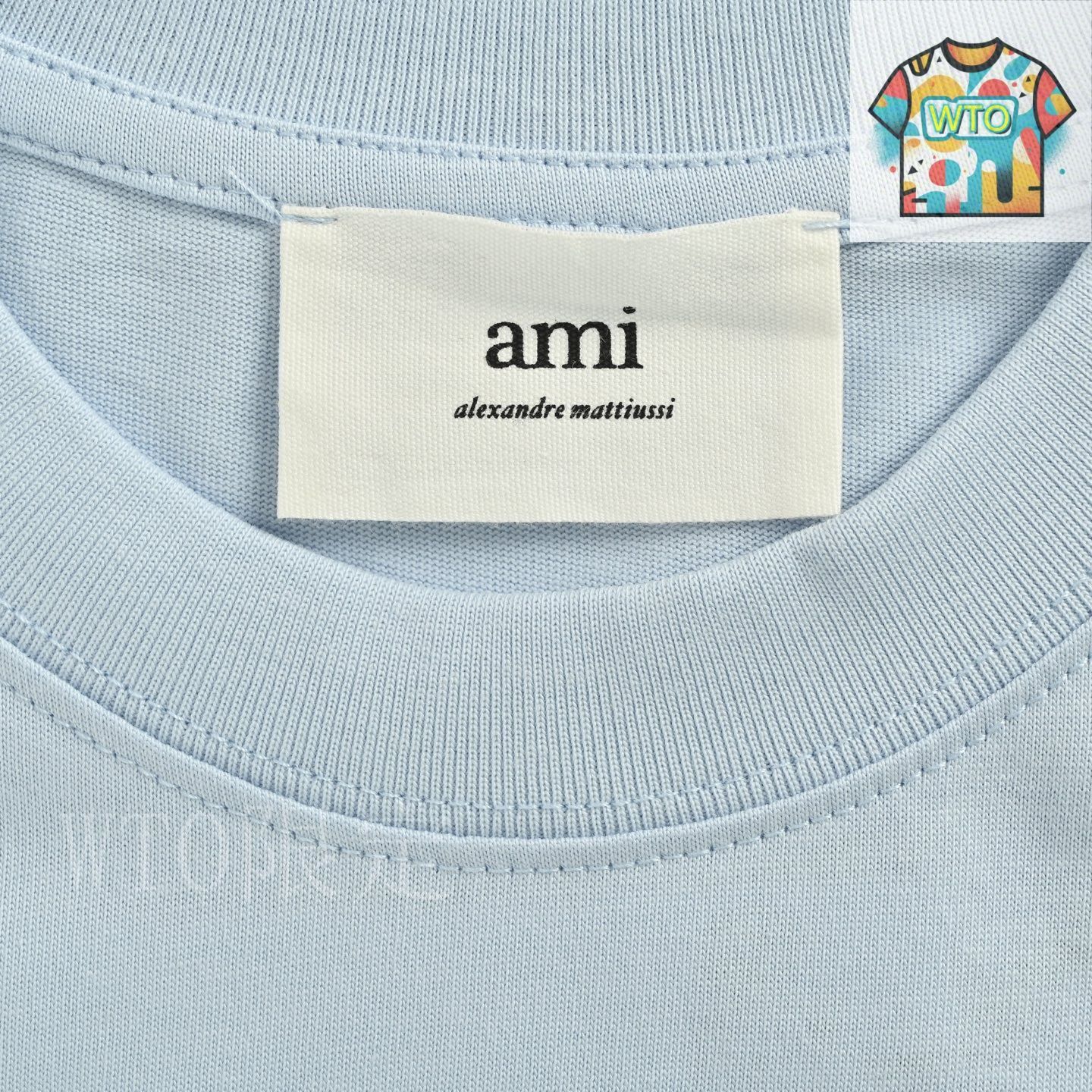 ‼️ami ハート刺繍 半袖Tシャツ 2色セット 005726-3.jpg