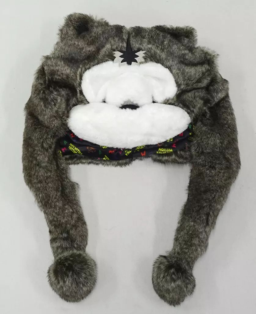 MAN WITH A MISSION ふわもこおおかみ帽子 中古】帽子 MAN WITH A
