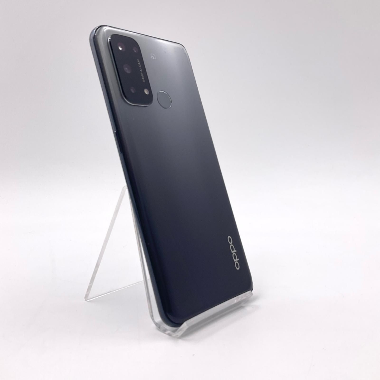 OPPO Reno 5 A 128GB シルバーブラック 楽天モバイル CPH2199 白