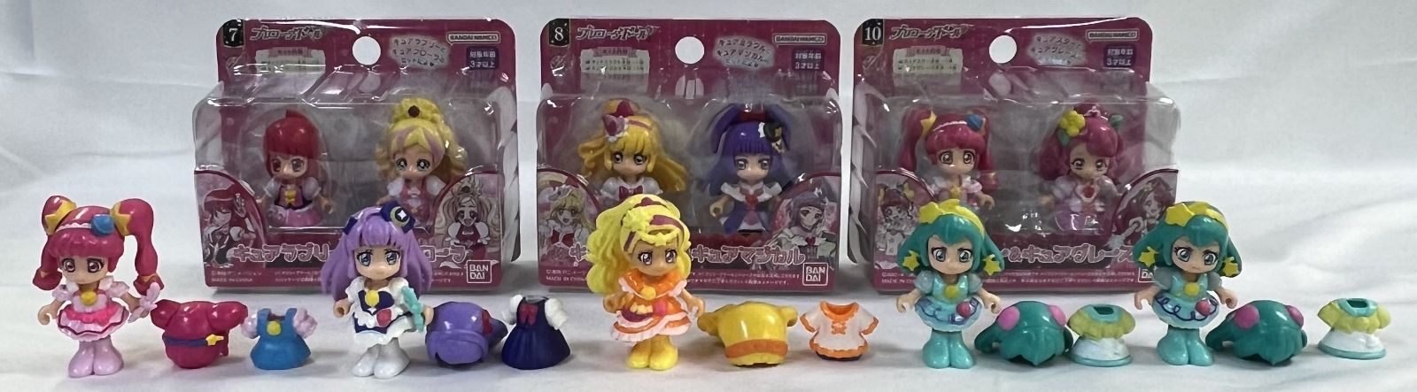 スタートゥインクル　プリキュア　プリコーデドール　未開封3個＋箱無し5個セット