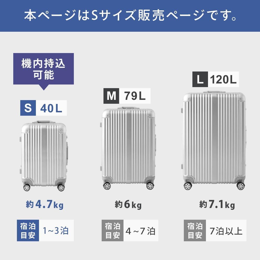  スーツケース アイリスプラザ アルミフレーム その他 旅行かばん 小分けバッグ