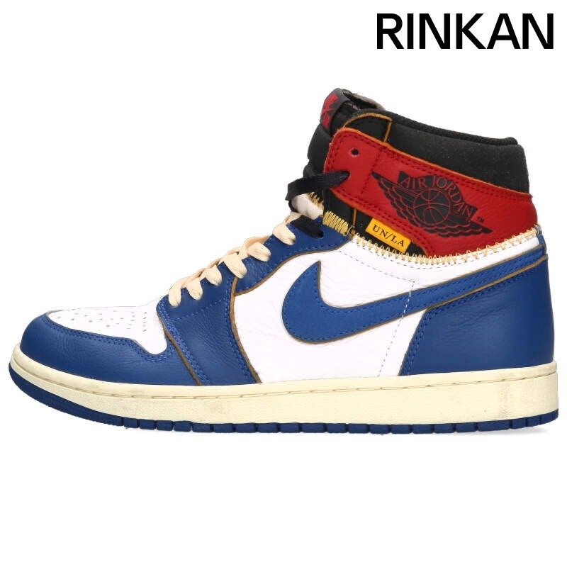 ナイキ ×ユニオン UNION  AIR JORDAN 1 RETRO HI NRG UNION BV1300-146 エアジョーダン1レトロハイエナジースニーカー メンズ 27cm 【2/27～3/18 タイムセール】