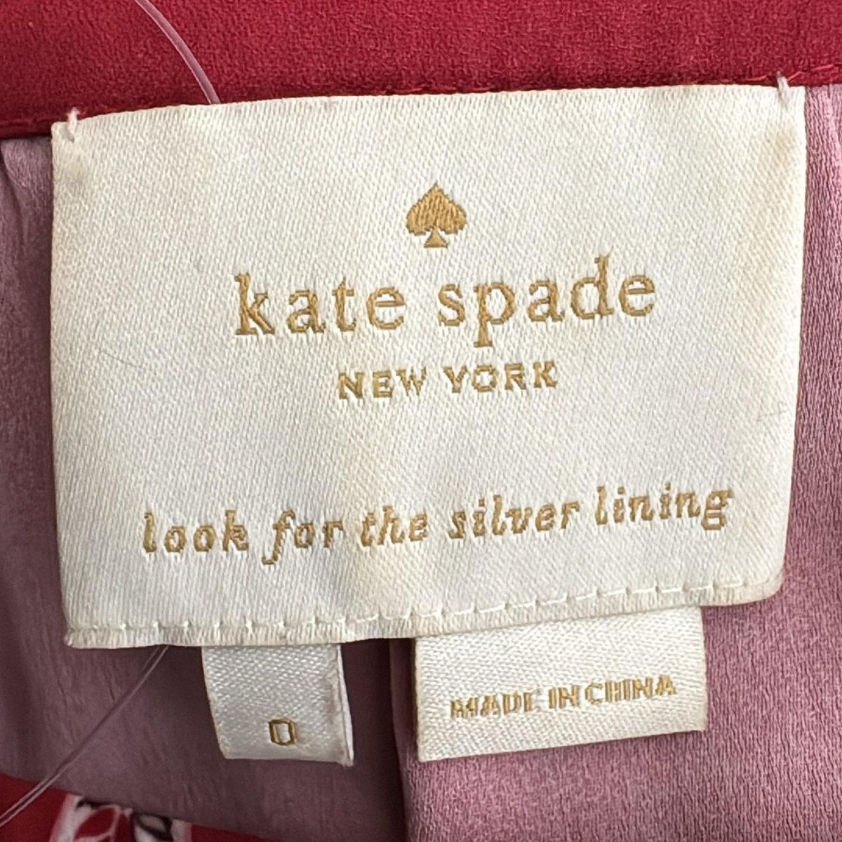 Kate spade(ケイトスペード) ワンピース サイズ0 XS レディース