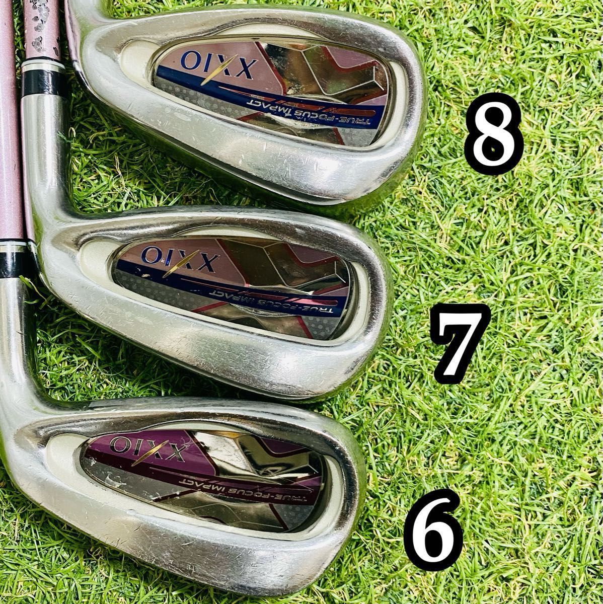 【良品】10代目ゼクシオ XXIO10 レディースアイアンセット 7本 L 良品】10代目ゼクシオ XXIO10 レディースアイアンセット 7本 L