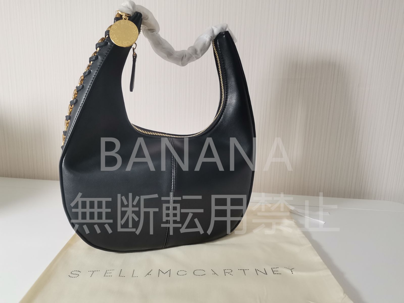 Stella McCartney  ステラマッカートニー ファラベラ トートバッグ  ハンドバッグ ツートンチェーン  ブラック