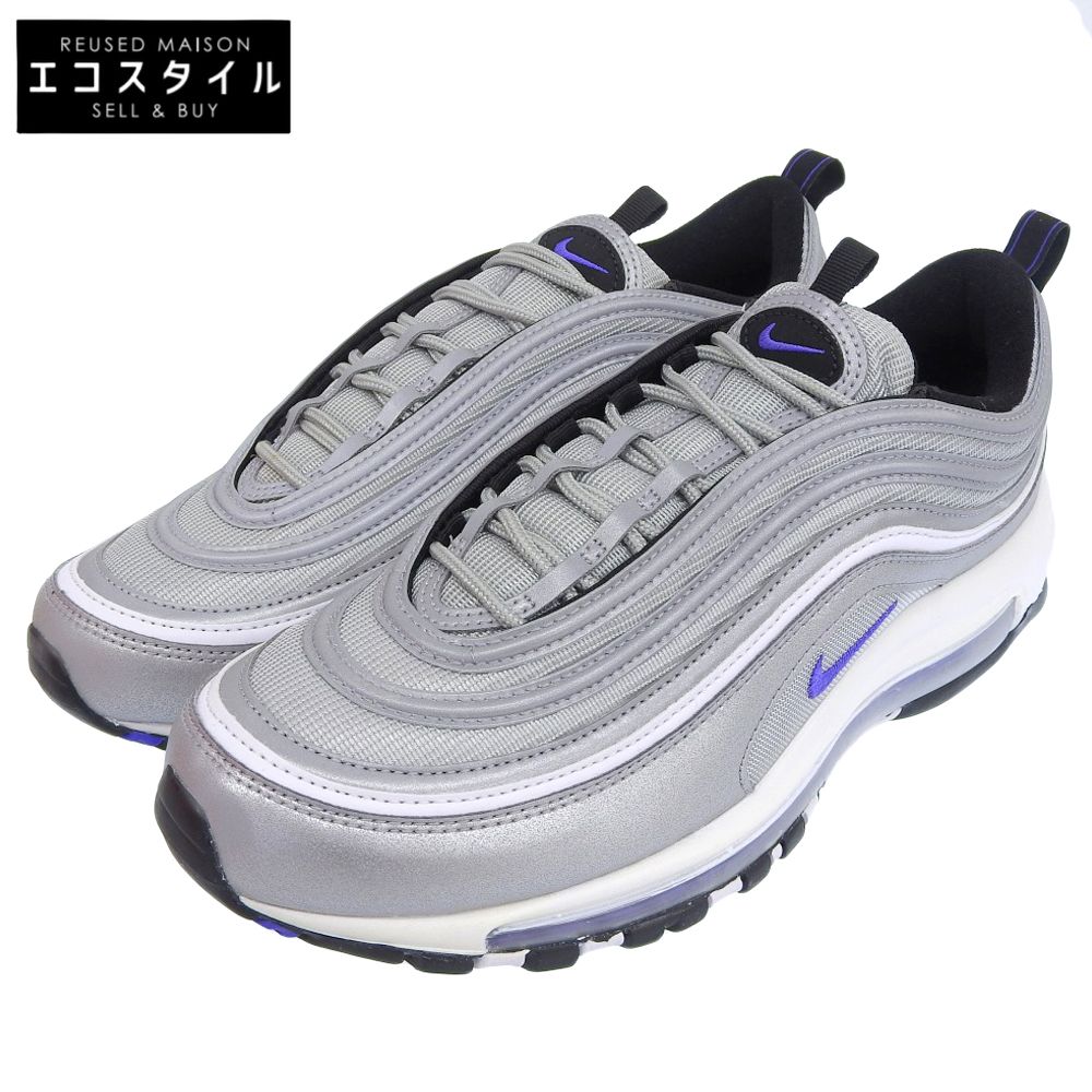 NIKE ナイキ AIR MAX 97 スニーカー シューズ メンズ メタリックシルバー×ペルシアンバイオレット 29cm DJ0717-001 11 US