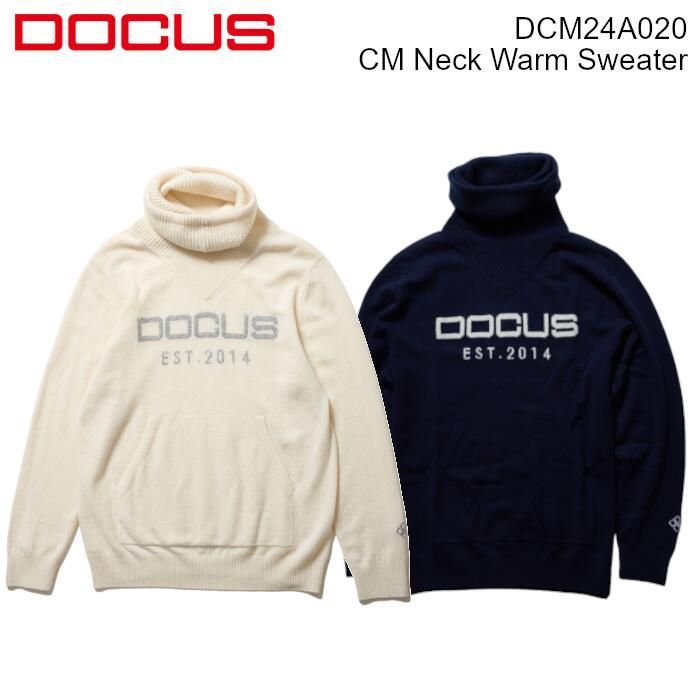 [2024秋冬]  ドゥーカス ネック ウォーム セーター ゴルフウェア [DCM24A020]