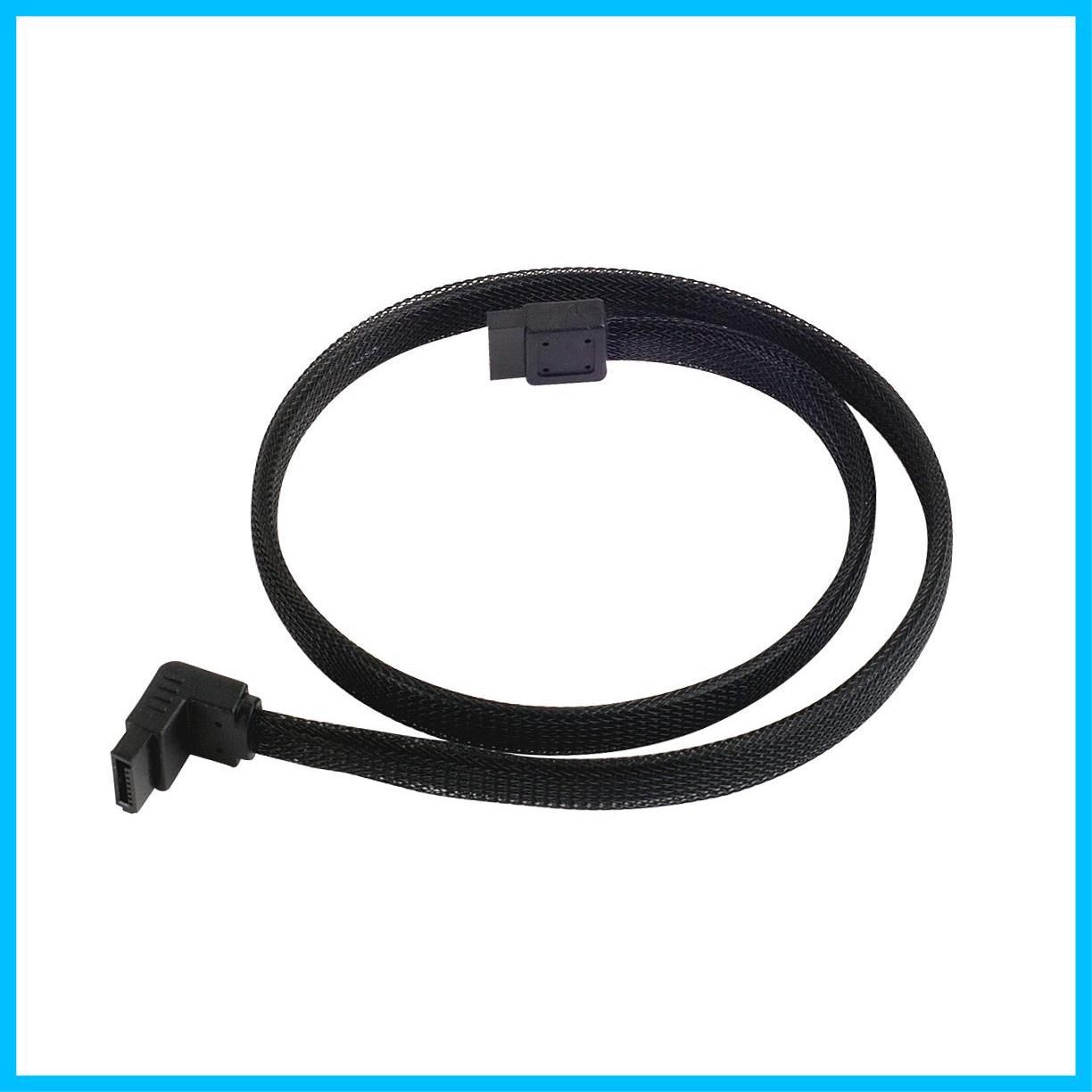 商品 SilverStone SATA信号ケーブル ブラック 50cm SST-CP08