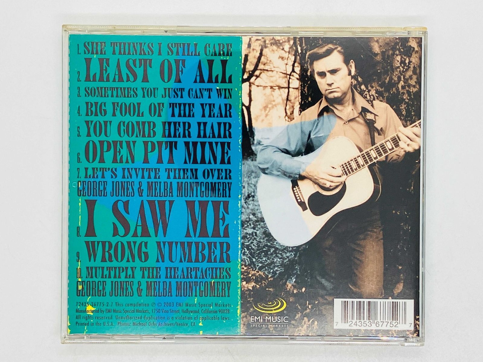 CD GEORGE JONES / SHE THINKS I STILL CARE / ジョージ・ジョーンズ / 72435-3677 5-2-7 N05