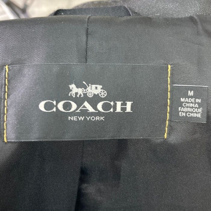 ☆COACH コーチ 33779 シングルライダース ラムレザージャケット