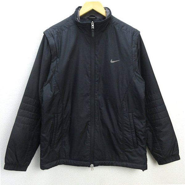 D□ナイキ/NIKE GOLF 中綿入り 2wayジャケット JKT 339799-011/ゴルフ 