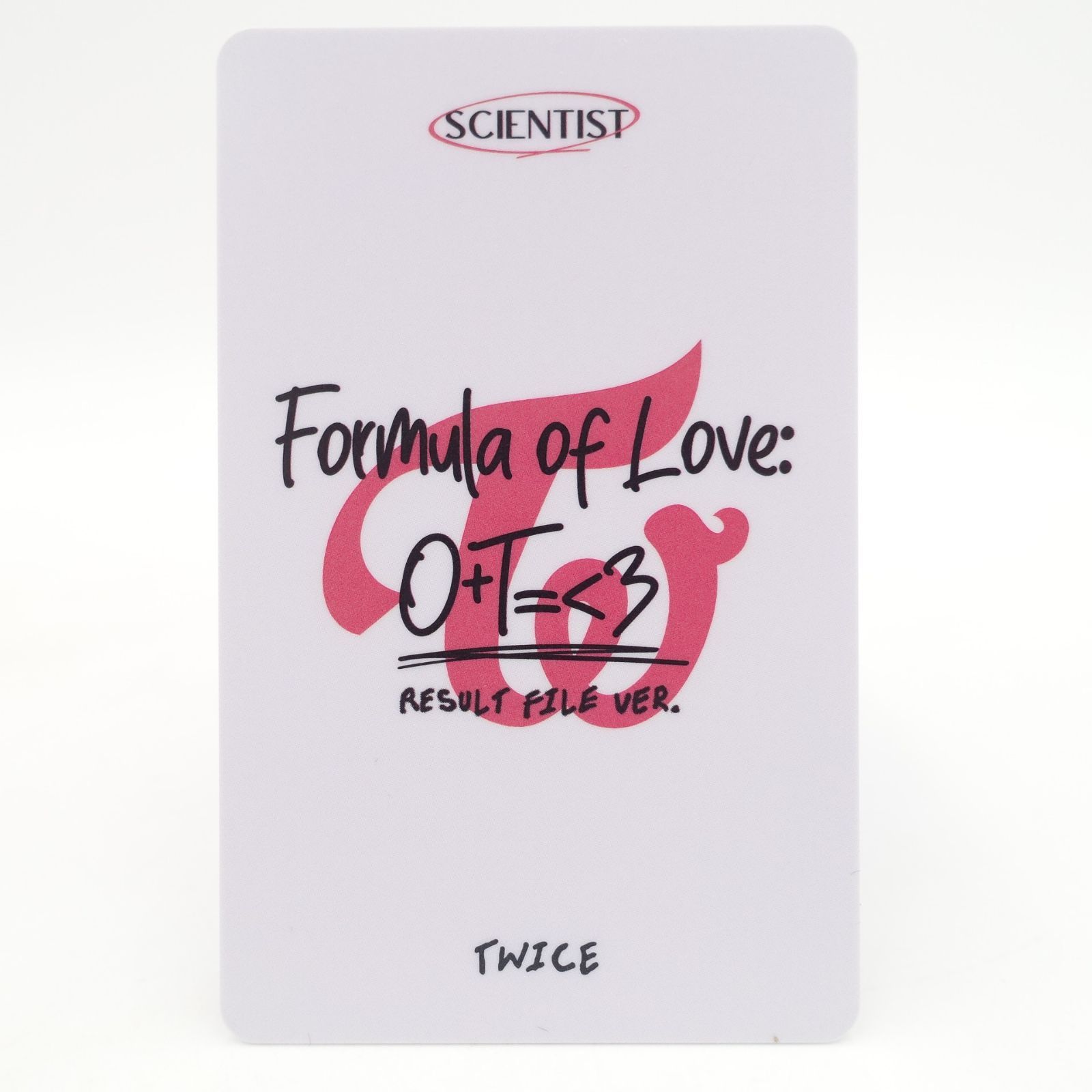 TWICE ジヒョ formula of love result version soundwave ラキドロ 